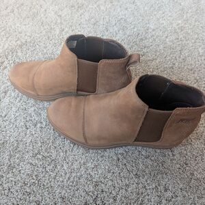 Sorel Brown Ankle Boots